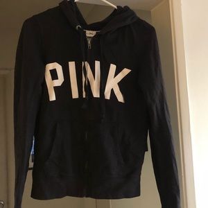 Black Victoria Secret Pink Jacket